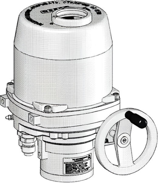 Электропривод неполноповоротный взрывозащищенный для запорной арматуры ТУЛАЭЛЕКТРОПРИВОД ЭПНВ-F07-150-5,6 Клапаны / вентили