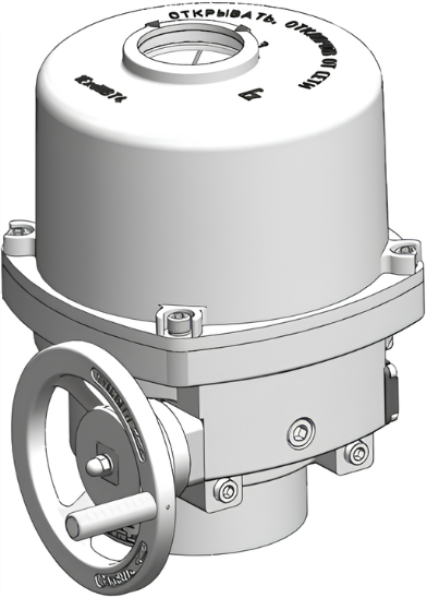Электропривод неполноповоротный взрывозащищенный для запорной арматуры ТУЛАЭЛЕКТРОПРИВОД ЭПНВ-F14-600-11 Электроприводы
